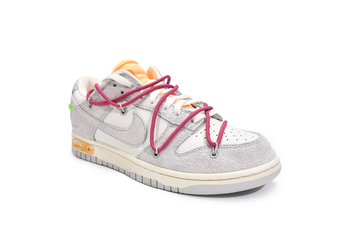 LJR Dunk Low Off-White Lot 35，DJ0950-114