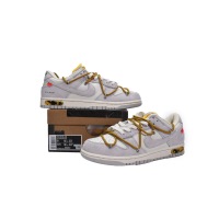 PKGoden Dunk Low Off-White Lot 37，DJ0950-105