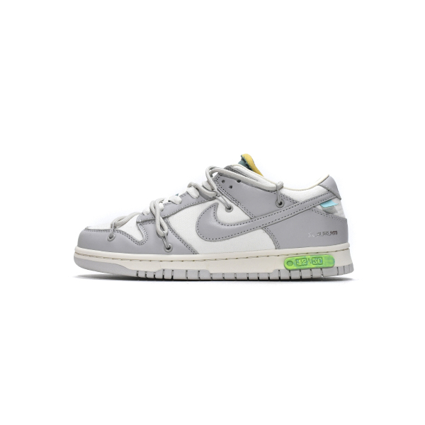 PKGoden Dunk Low Off-White Lot 42，DM1602-117