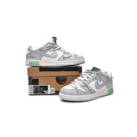 PKGoden Dunk Low Off-White Lot 42，DM1602-117