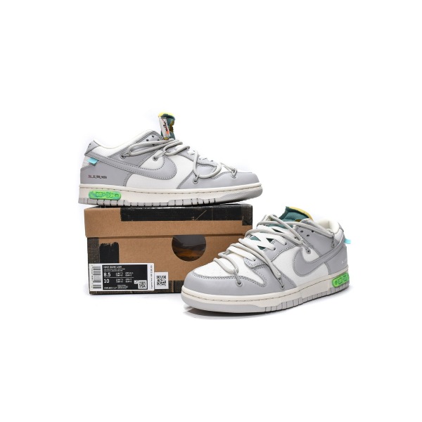 PKGoden Dunk Low Off-White Lot 42，DM1602-117