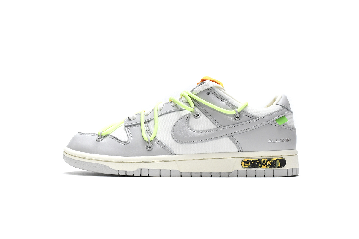LJR Dunk Low Off-White Lot 43，DM1602-128