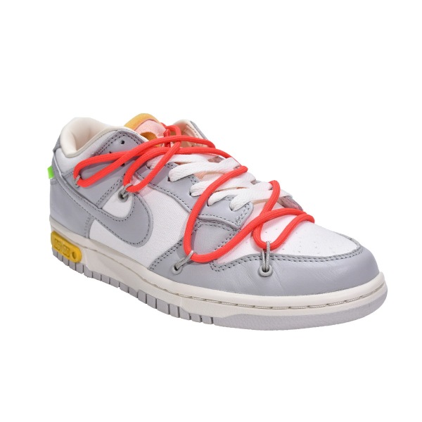 PKGoden Dunk Low Off-White Lot 6，DM1602-110
