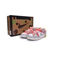 PKGoden Dunk Low Off-White Lot 6，DM1602-110
