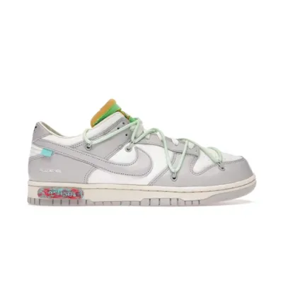 LJR Dunk Low Off-White Lot 7，DM1602-108 02