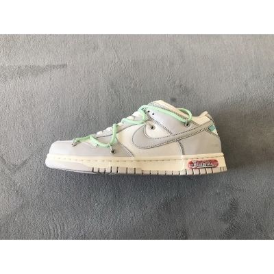 PKGoden Dunk Low Off-White Lot 7，DM1602-108