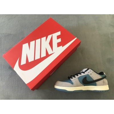 PKGoden Dunk Low SP Travis Scott PlayStation Grey Blue,CU1726-400