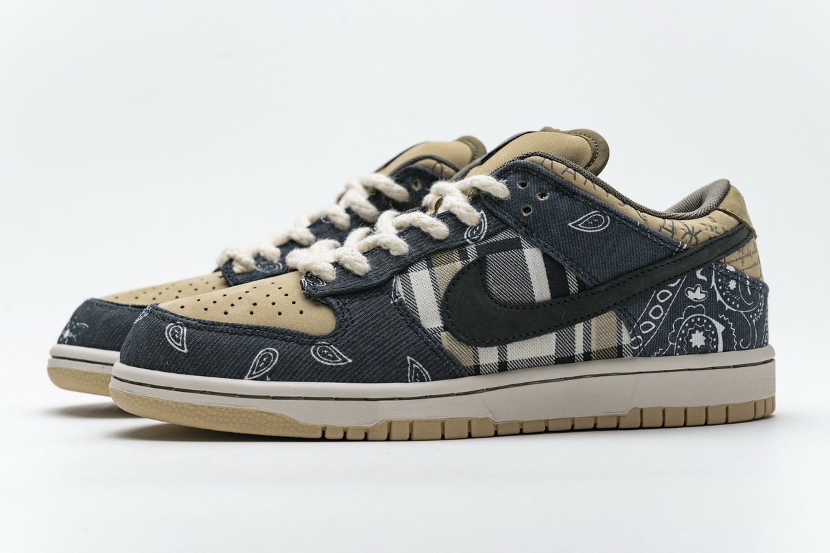 LJR Dunk Low Travis Scott， CT5053-001 