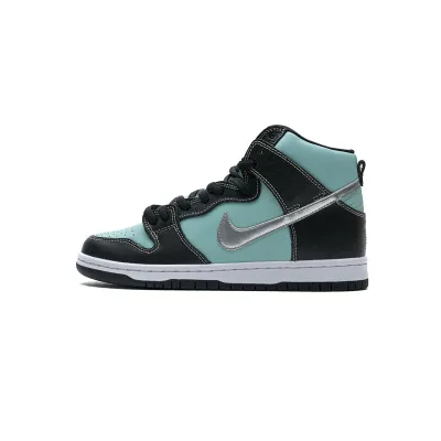LJR Dunk SB High Diamond Supply, 653599-400 01