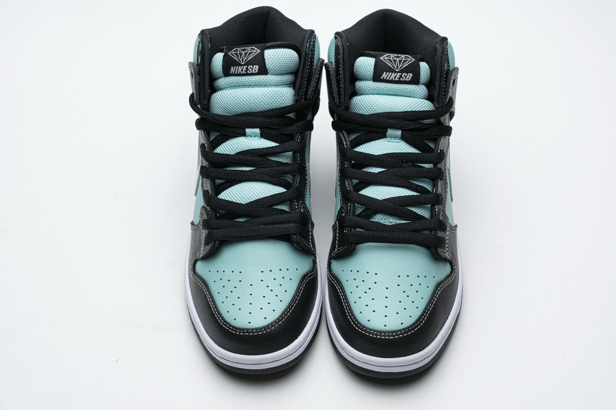LJR Dunk SB High Diamond Supply, 653599-400