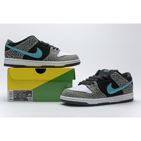 PKGoden Dunk SB Low atmos Elephant, BQ6817-009