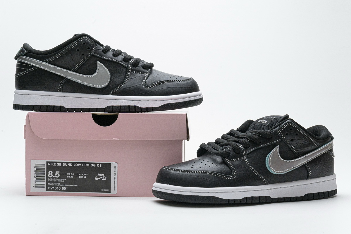 LJR Dunk SB Low Diamond Supply Co Black Diamond, BV1310-001