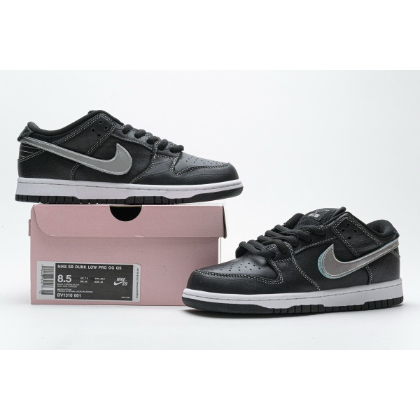 PKGoden Dunk SB Low Diamond Supply Co Black Diamond, BV1310-001