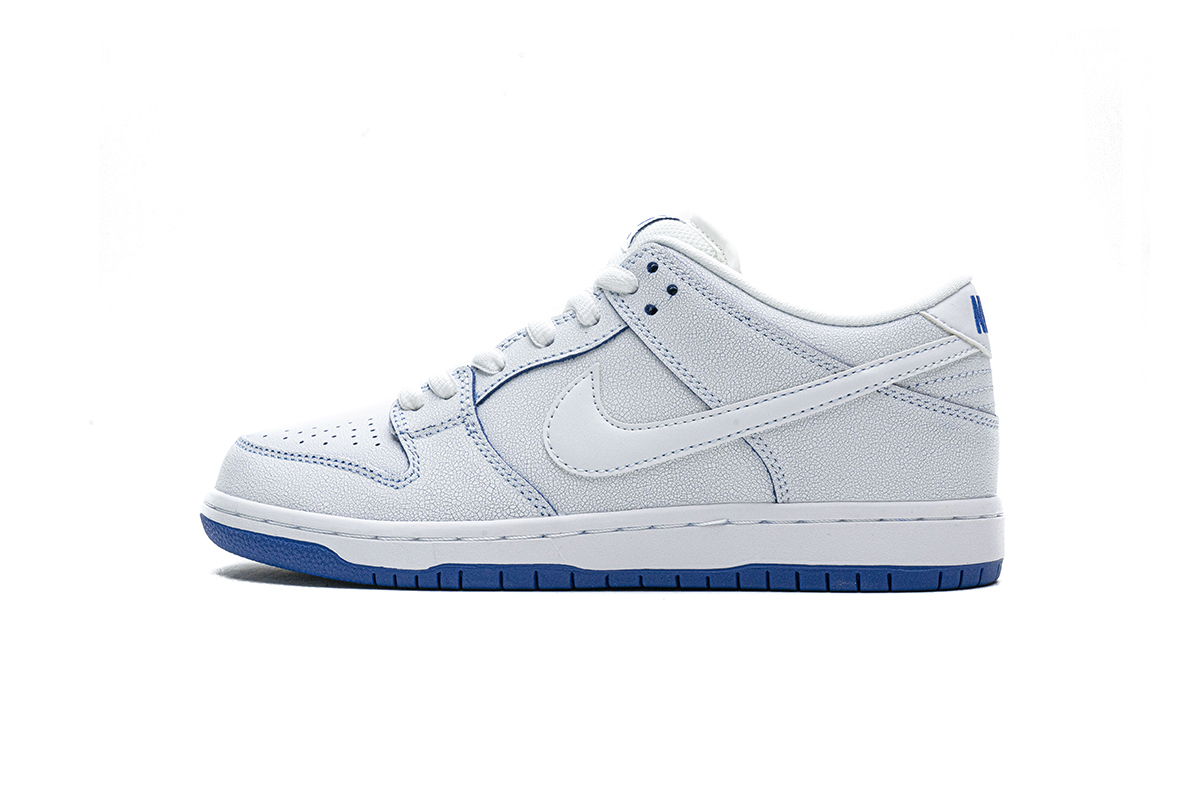 LJR Dunk SB Low Premium White Game Royal, CJ6884-100