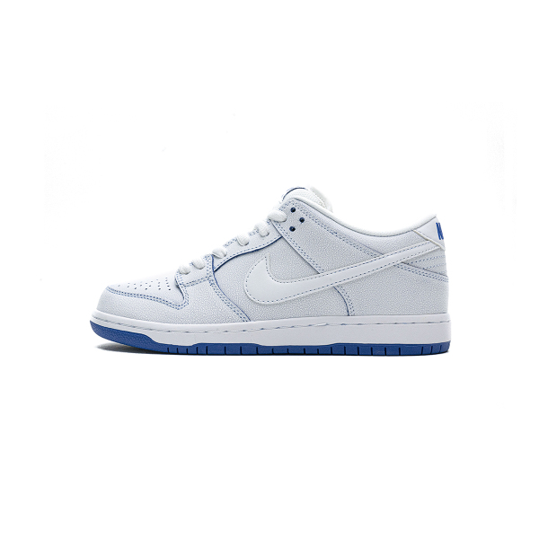 PKGoden Dunk SB Low Premium White Game Royal, CJ6884-100