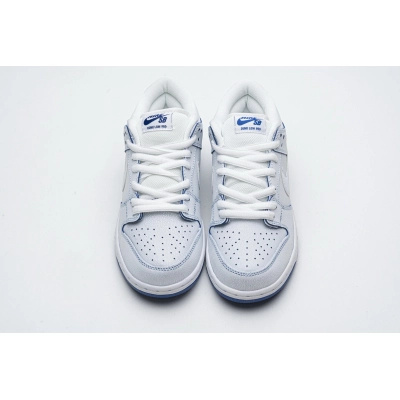 LJR Dunk SB Low Premium White Game Royal, CJ6884-100 02