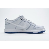 PKGoden Dunk SB Low Premium White Game Royal, CJ6884-100