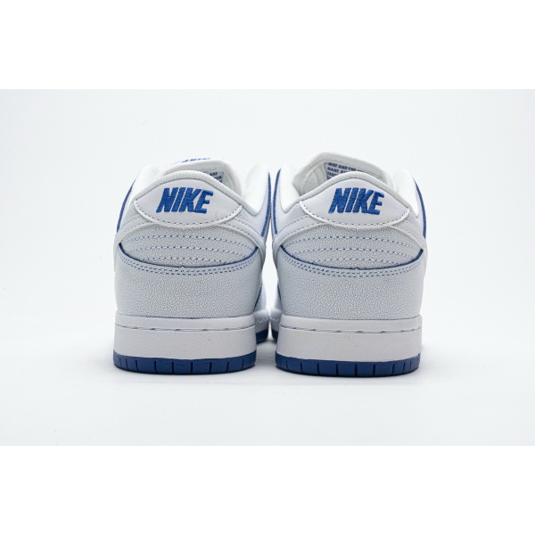 PKGoden Dunk SB Low Premium White Game Royal, CJ6884-100