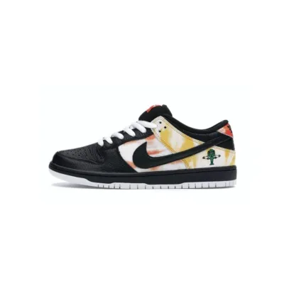 LJR Dunk SB Low Raygun Tie-Dye Black, BQ6832-001 01