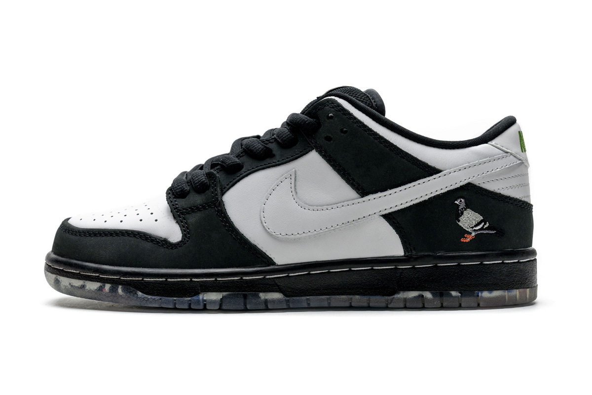 LJR Dunk SB Low Staple Panda Pigeon, BV1310-013