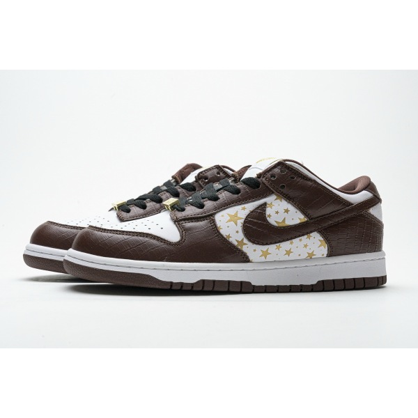 PKGoden Dunk SB Low Stars Barkroot Brown (2021), DH3228-103