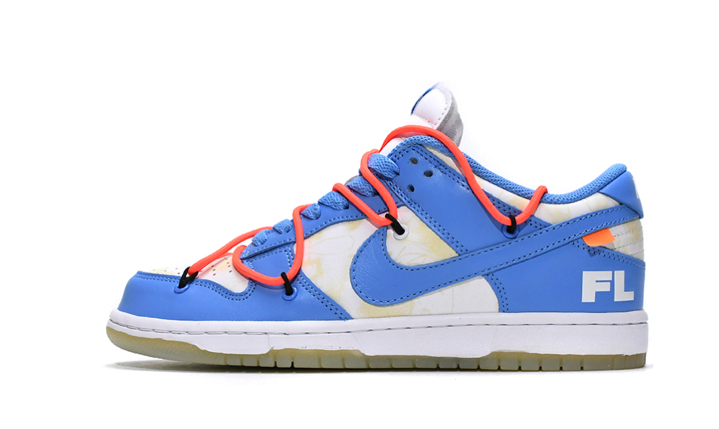 LJR Dunk SB Low UNC Off White x Futura Blue, DD0856-403