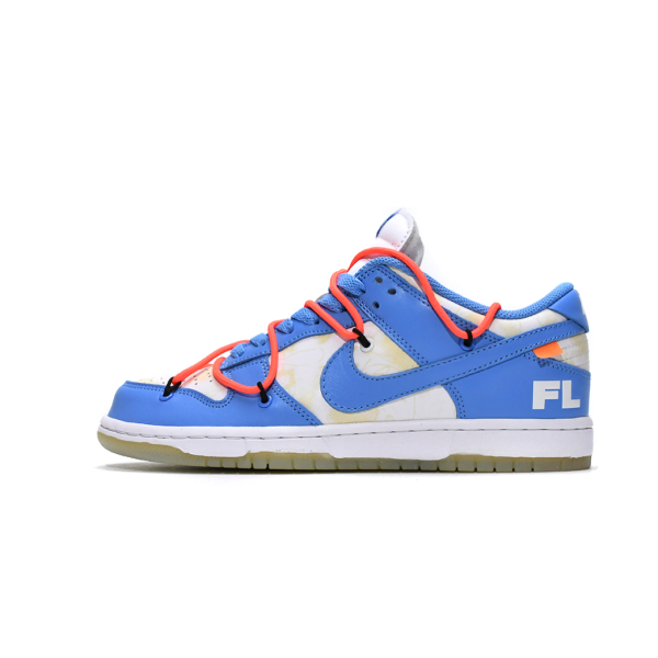 PKGoden Dunk SB Low UNC Off White x Futura Blue, DD0856-403