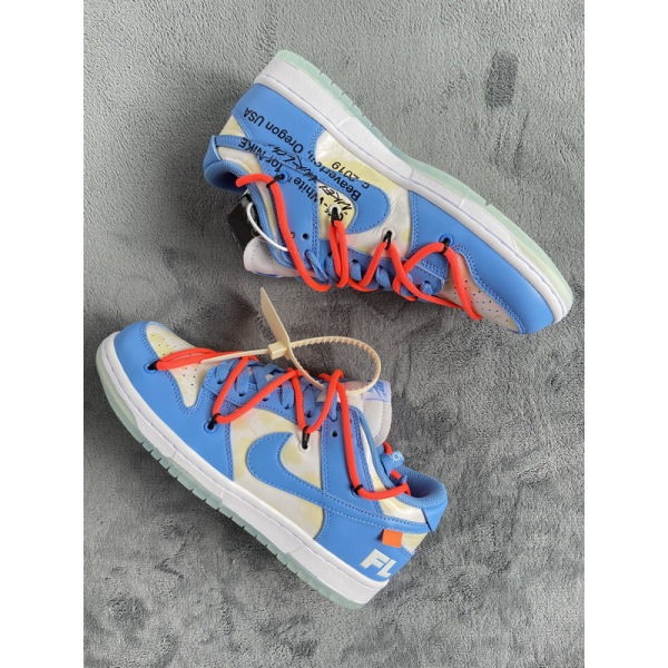 PKGoden Dunk SB Low UNC Off White x Futura Blue, DD0856-403