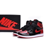 PKGoden Jordan 1 High OG Bred Patent , 555088-063