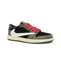 PKGoden Jordan 1 Low Dark Green x Travis Scott, DM7866-196