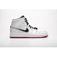 PKGoden Jordan 1 Mid SE Fearless Edison Chen CLOT，CU2804-100  