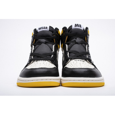 PKGoden Jordan 1 Retro High &quot;Not for Resale&quot; Varsity Maize，861428-107