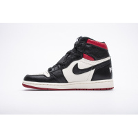 PKGoden Jordan 1 Retro High &quot;Not for Resale&quot; Varsity Red，861428-106  