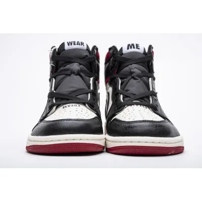 LJR Jordan 1 Retro High "Not for Resale" Varsity Red，861428-106   02
