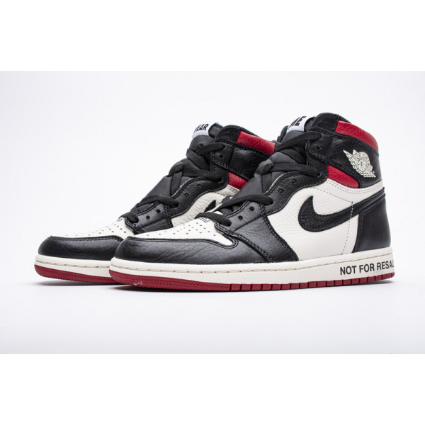 PKGoden Jordan 1 Retro High &quot;Not for Resale&quot; Varsity Red，861428-106  