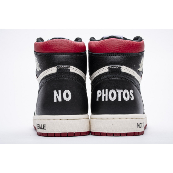 PKGoden Jordan 1 Retro High &quot;Not for Resale&quot; Varsity Red，861428-106  