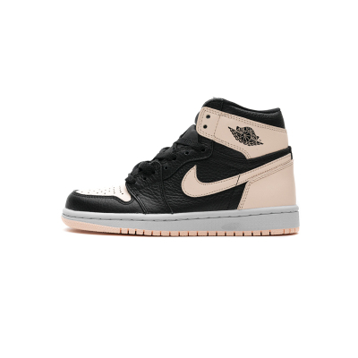 PKGoden Jordan 1 Retro High Black Crimson Tint，555088-081