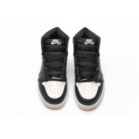 PKGoden Jordan 1 Retro High Black Crimson Tint，555088-081