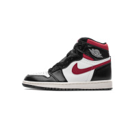 PKGoden Jordan 1 Retro High Black Gym Red，555088-061 