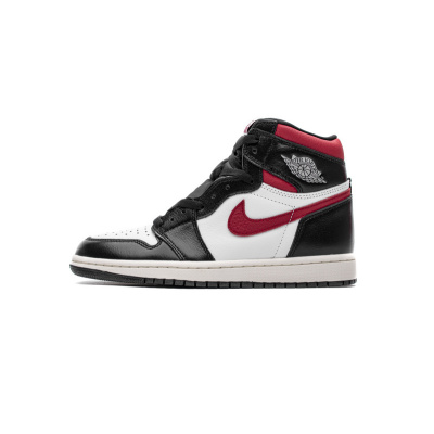 PKGoden Jordan 1 Retro High Black Gym Red，555088-061 