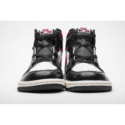 PKGoden Jordan 1 Retro High Black Gym Red，555088-061 