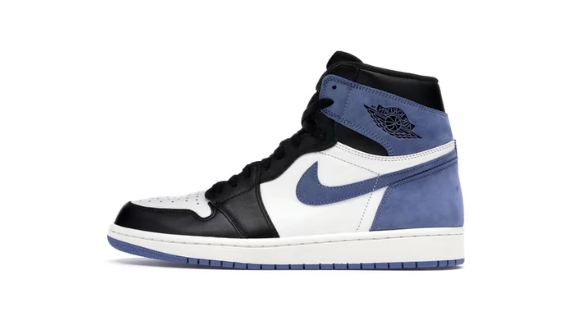 LJR Jordan 1 Retro High Blue Moon，555088-115  