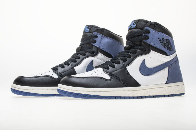 LJR Jordan 1 Retro High Blue Moon，555088-115  