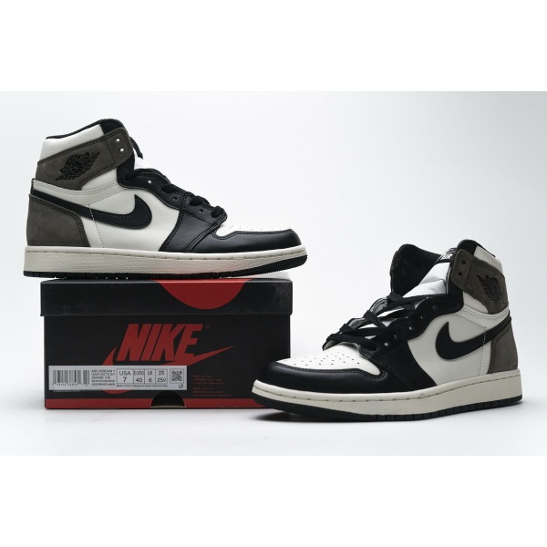 PKGoden Jordan 1 Retro High Dark Mocha，555088-105 