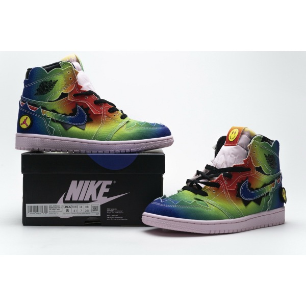 PKGoden Jordan 1 Retro High J Balvin，DC3481-900 