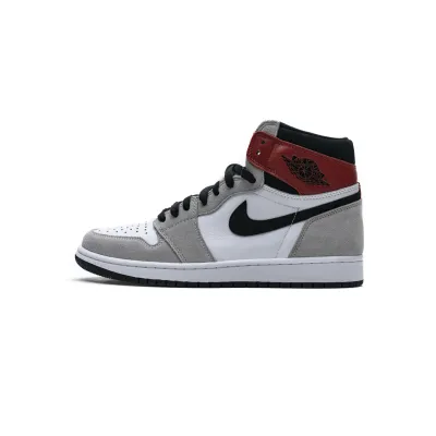 LJR Jordan 1 Retro High Light Smoke Grey，555088-126 01