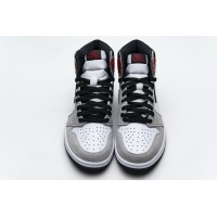 PKGoden Jordan 1 Retro High Light Smoke Grey，555088-126