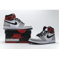 PKGoden Jordan 1 Retro High Light Smoke Grey，555088-126