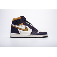 PKGoden Jordan 1 Retro High OG Defiant SB LA to Chicago，CD6578-507   