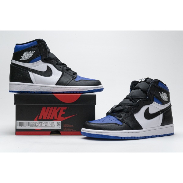 PKGoden Jordan 1 Retro High Royal Toe，555088-041 